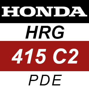 Honda HRG415C2 (IZY) - PDE Rotary Mower Parts
