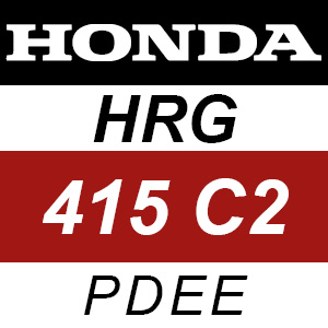 Honda HRG415C2 (IZY) - PDEE Rotary Mower Parts
