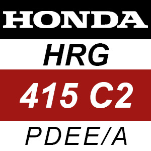 Honda HRG415C2 (IZY) - PDEE-A Rotary Mower Parts