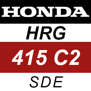 Honda HRG415C2 (IZY) - SDE Rotary Mower Parts