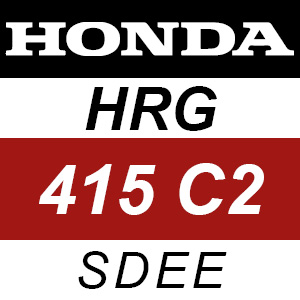 Honda HRG415C2 (IZY) - SDEE Rotary Mower Parts