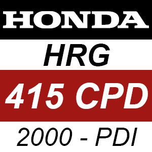 Honda HRG415CPD (2000) - PDI Rotary Mower Parts