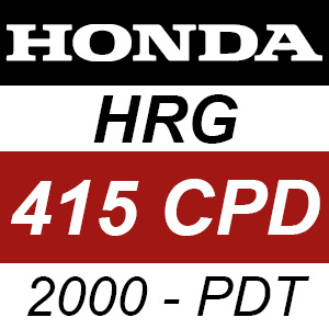 Honda HRG415CPD (2000) - PDT Rotary Mower Parts