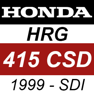 Honda HRG415CSD (1999) - SDI Rotary Mower Parts