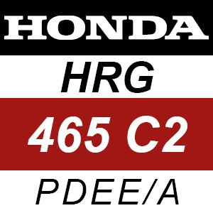 Honda HRG465C2 - PDEE-A Rotary Mower Parts