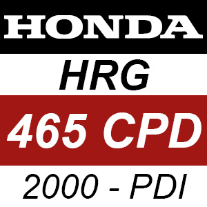 Honda HRG465CPD (2000) - PDI Rotary Mower Parts