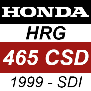 Honda HRG465CSD (1999) - SDI Rotary Mower Parts