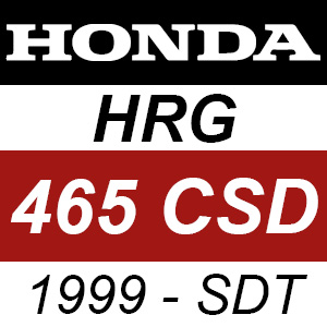 Honda HRG465CSD (1999) - SDT Rotary Mower Parts