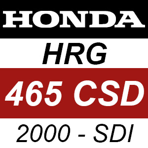 Honda HRG465CSD (2000) - SDI Rotary Mower Parts