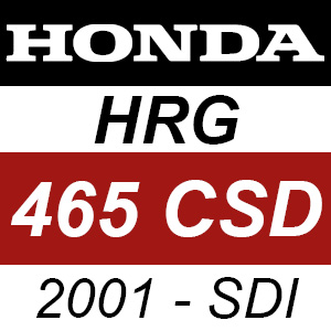 Honda HRG465CSD (2001) - SDI Rotary Mower Parts