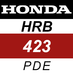 Honda HRB423 - PDE Rotary Mower Parts