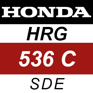 Honda HRG536C - SDE Rotary Mower Parts