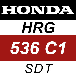 Honda HRG536C1 - SDT Rotary Mower Parts