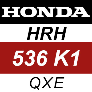 Honda HRH536K1 - QXE Rotary Mower Parts