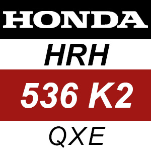 Honda HRH536K2 - QXE Rotary Mower Parts