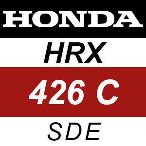 Honda HRX426C - SDE Rotary Mower Parts