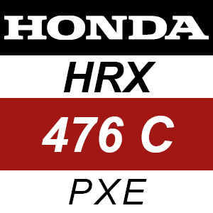 Honda HRX476C - PXE Rotary Mower Parts