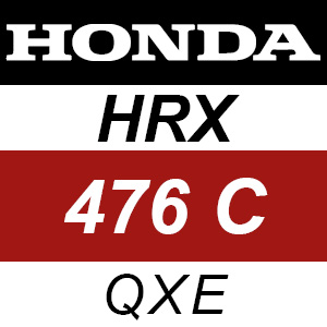 Honda HRX476C - QXE Rotary Mower Parts