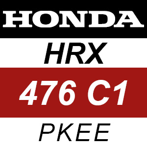 Honda HRX476C1 - PKEE Rotary Mower Parts