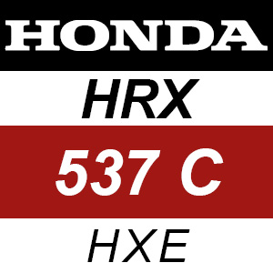 Honda HRX537C - HXE Rotary Mower Parts