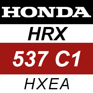 Honda HRX537C1 - HXEA Rotary Mower Parts