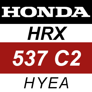 Honda HRX537C2 - HYEA Rotary Mower Parts
