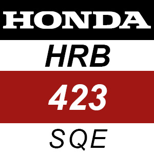 Honda HRB423 - SQE Rotary Mower Parts