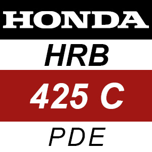 Honda HRB425C - PDE Rotary Mower Parts