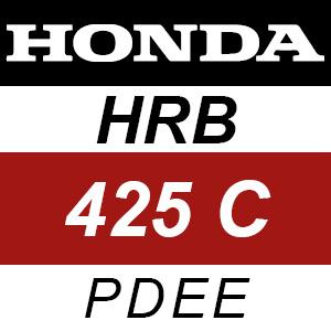 Honda HRB425C - PDEE Rotary Mower Parts
