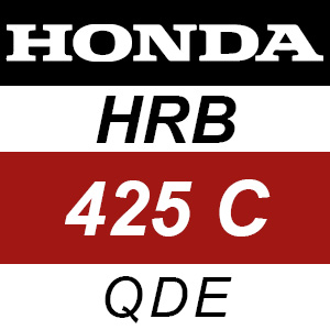 Honda HRB425C - QDE Rotary Mower Parts