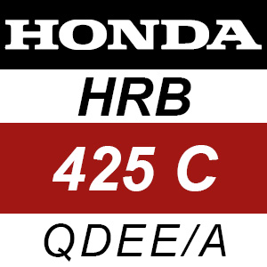 Honda HRB425C - QDEE-A Rotary Mower Parts