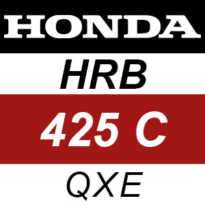Honda HRB425C - QXE Rotary Mower Parts