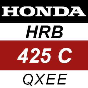 Honda HRB425C - QXEE Rotary Mower Parts