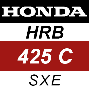 Honda HRB425C - SXE Rotary Mower Parts