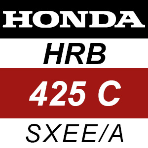 Honda HRB425C - SXEE-A Rotary Mower Parts