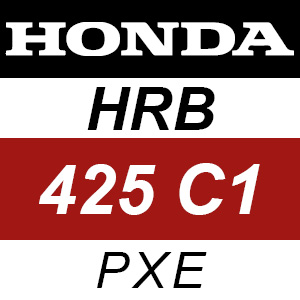 Honda HRB425C1 - PXE Rotary Mower Parts
