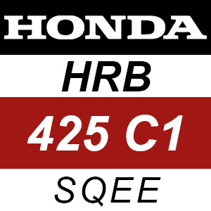 Honda HRB425C1 - SQEE Rotary Mower Parts