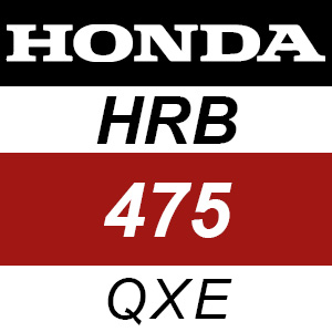 Honda HRB475 - QXE Rotary Mower Parts