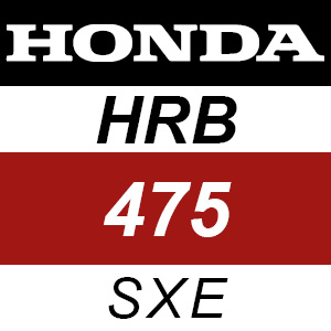 Honda HRB475 - SXE Rotary Mower Parts