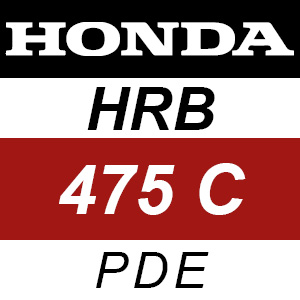 Honda HRB475C - PDE Rotary Mower Parts