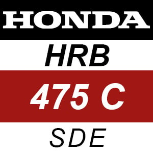 Honda HRB475C - SDE Rotary Mower Parts