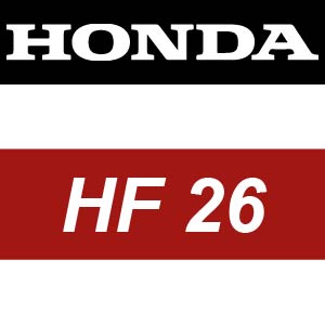 Honda HF26 Ride On Mower Parts