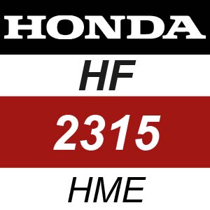 Honda HF2315-HME Ride On Mower Parts