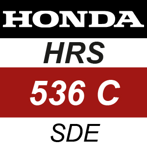 Honda HRS536C-SDE Rotary Mower Parts