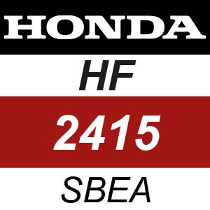 Honda HF2415-SBEA Ride On Mower Parts