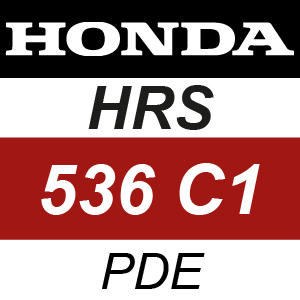 Honda HRS536C1-PDE Rotary Mower Parts