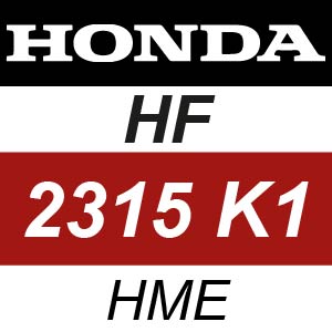 Honda HF2315K1-HME Ride On Mower Parts
