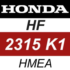 Honda HF2315K1-HMEA Ride On Mower Parts