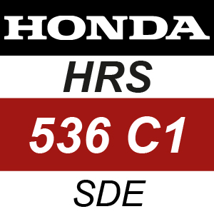 Honda HRS536C1-SDE Rotary Mower Parts