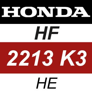 Honda HF2213K3-HE Ride On Mower Parts